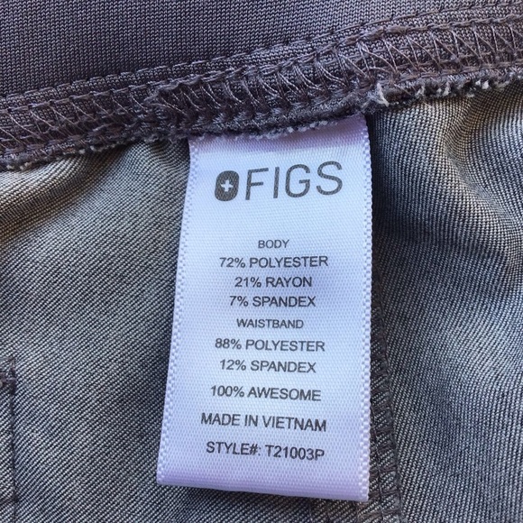 Figs Gray Scrub Pants - Picture 4 of 4